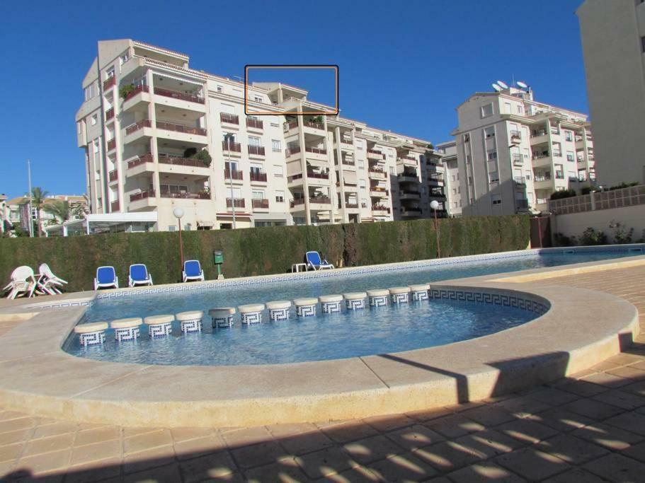Beach Front Line Penthouse In Альтеа Экстерьер фото